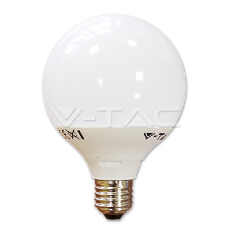 LED Bulb - LED Bulb - 10W G95 Е27 Thermoplastic Warm White Dimmable